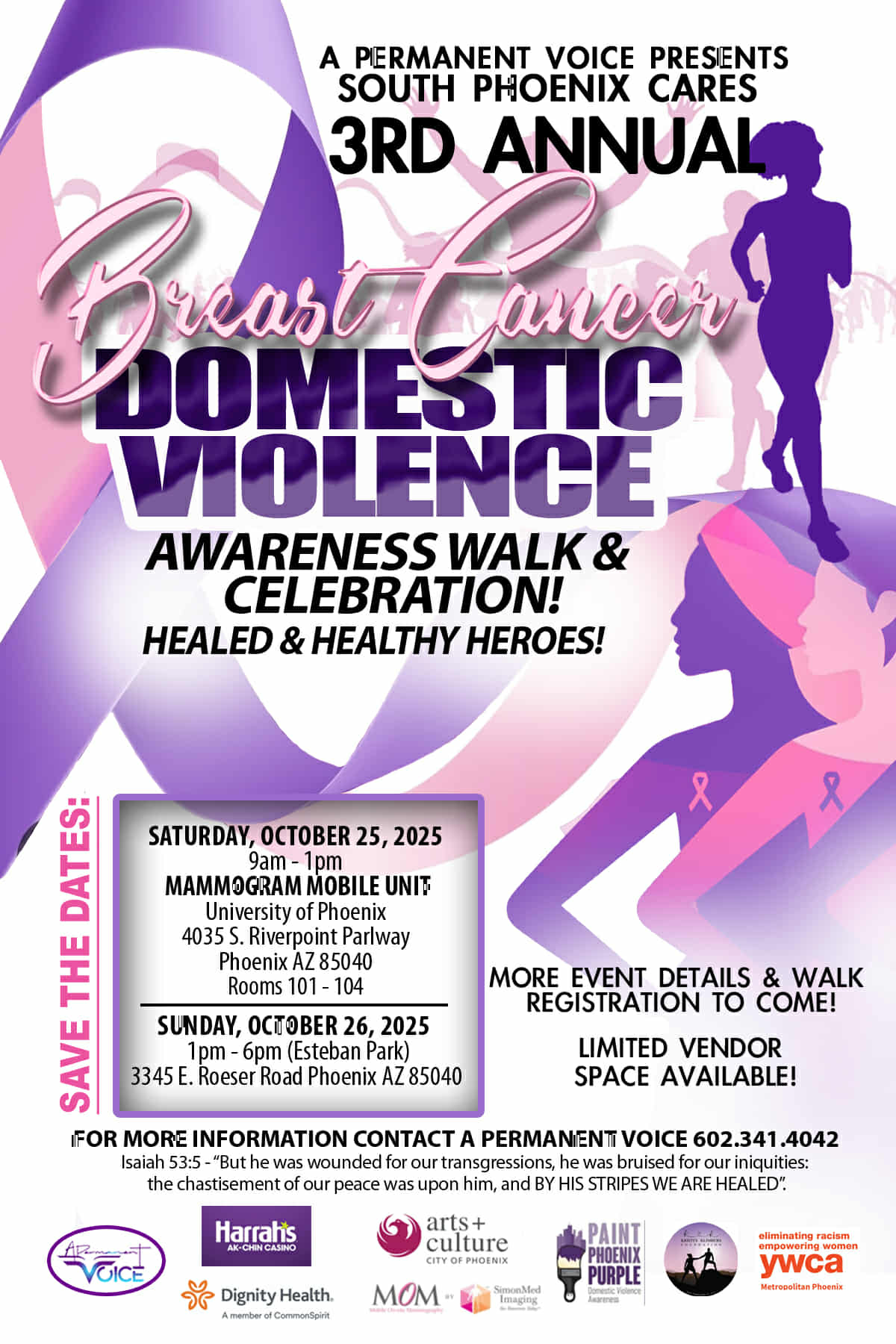 BCDV Awareness Flyer October 2025
