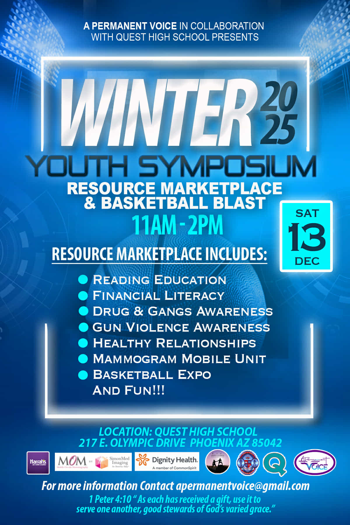 Winter 2025 Youth Symposium Resource Marketplace