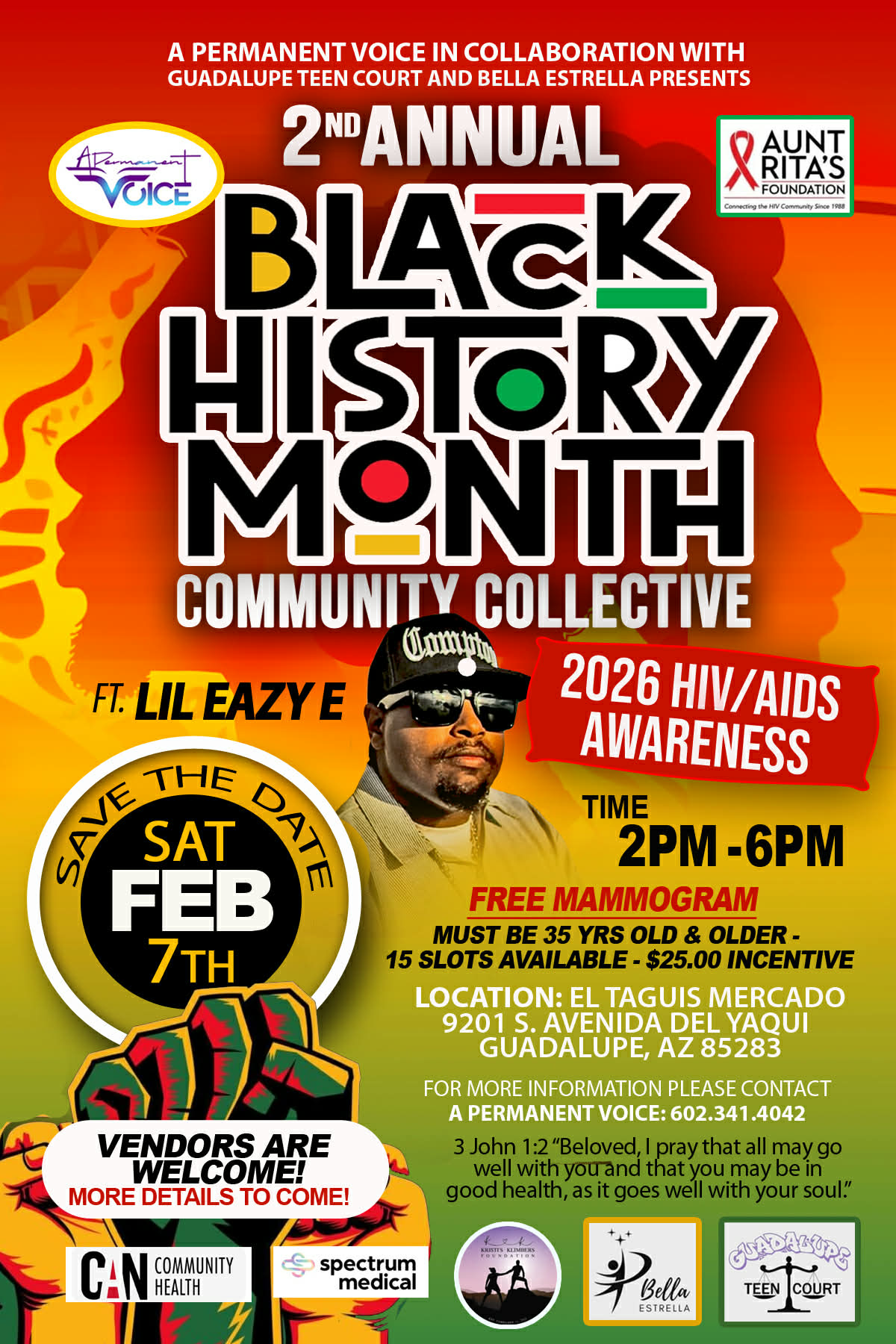 2nd Annual Blk History HIV AIDS Awareness 2026