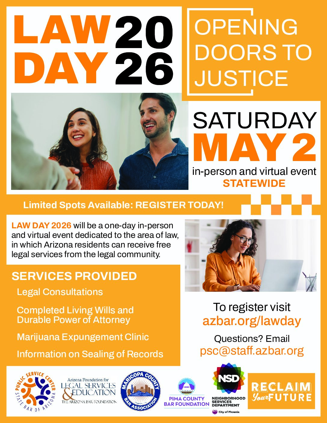 2026 Law Day Official Flyer